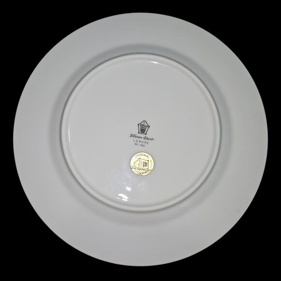 Treasure Chest Lenore 7001 7.75" Floral Salad Plates Japan – Set of 4 - Picture 2 of 4